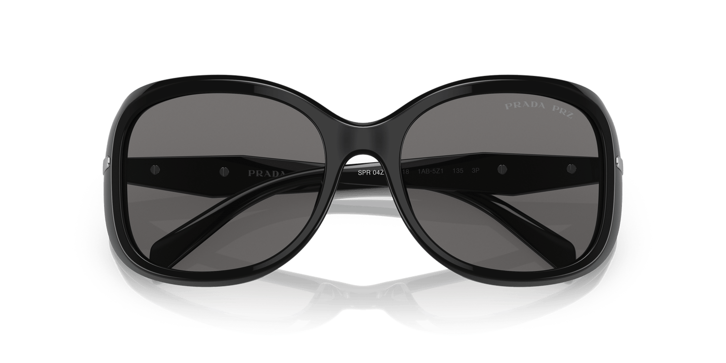 Prada Sunglasses Black-Polar Dark Grey | PRADA PR 04ZS Black-Polar Dark Grey