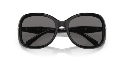 Prada Sunglasses Black-Polar Dark Grey | PRADA PR 04ZS Black-Polar Dark Grey