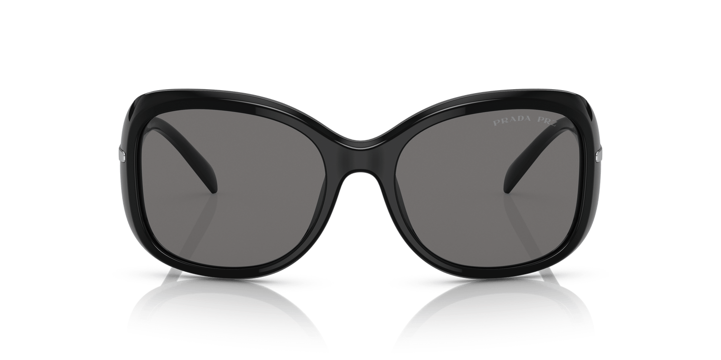 Prada Sunglasses Black-Polar Dark Grey | PRADA PR 04ZS Black-Polar Dark Grey