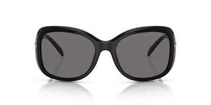 Prada Sunglasses Black-Polar Dark Grey | PRADA PR 04ZS Black-Polar Dark Grey