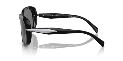 Prada Sunglasses Black-Polar Dark Grey | PRADA PR 04ZS Black-Polar Dark Grey