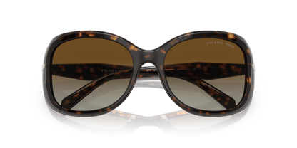 Prada Sunglasses Tortoise-Polar Brown Gradient | PRADA PR 04ZS Tortoise-Polar Brown Gradient