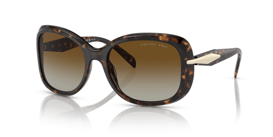 Prada Sunglasses Tortoise-Polar Brown Gradient | PRADA PR 04ZS Tortoise-Polar Brown Gradient