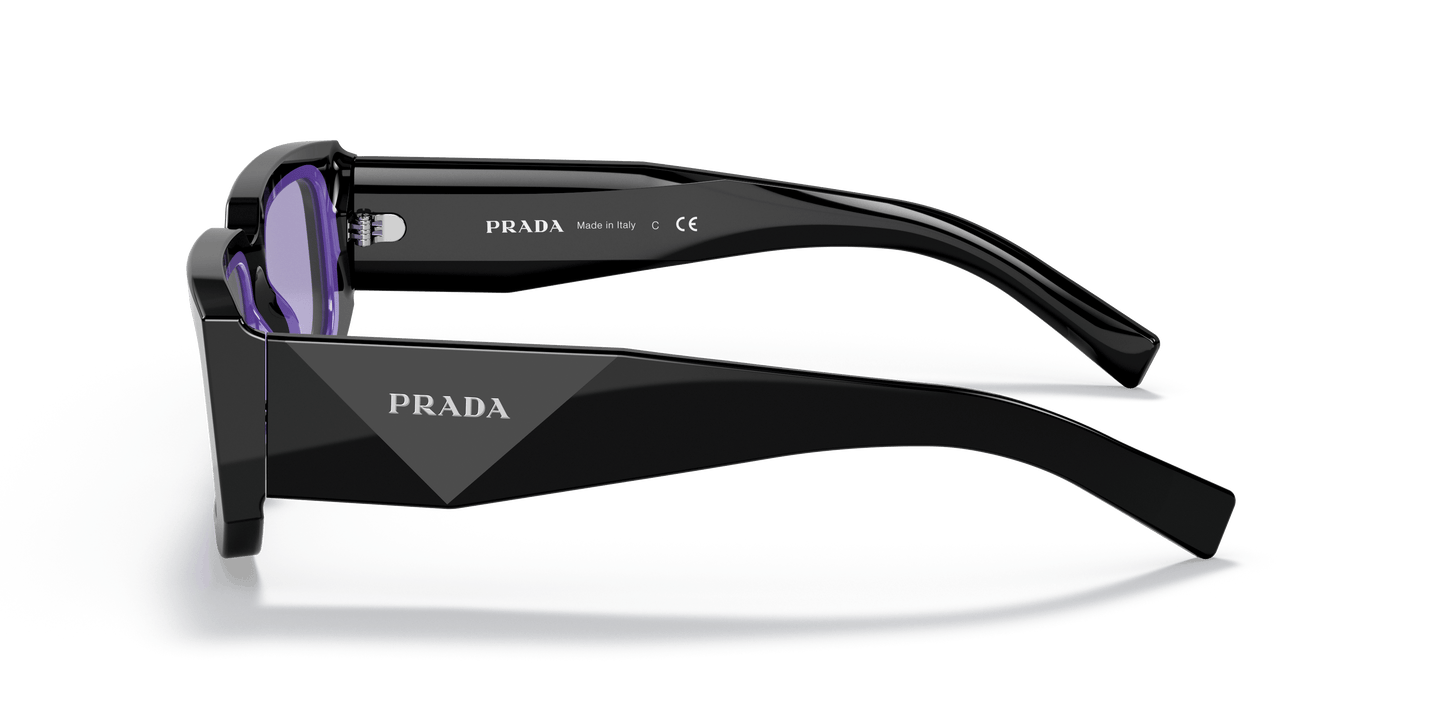 Prada Sunglasses Black/Blue-Violet | PRADA PR 06YS Black/Blue-Violet