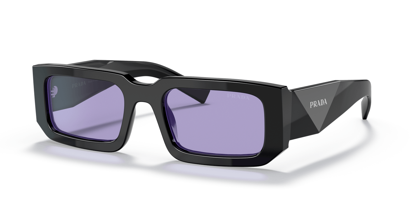 Prada Sunglasses Black/Blue-Violet | PRADA PR 06YS Black/Blue-Violet