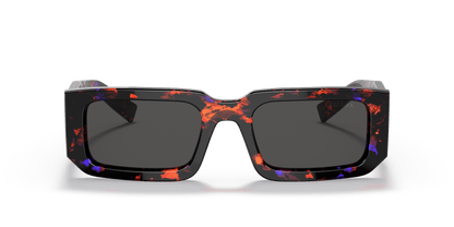 משקפי שמש פראדה אבסטרקט כתום-אפור כהה | PRADA PR 06YS Abstract Orange-Dark Grey