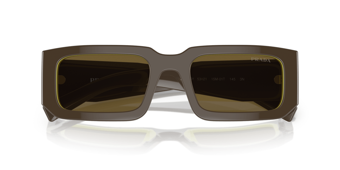 Sunglasses Prada Loden/Cedar-Dark Brown | PRADA PR 06YS Loden/Cedar-Dark Brown