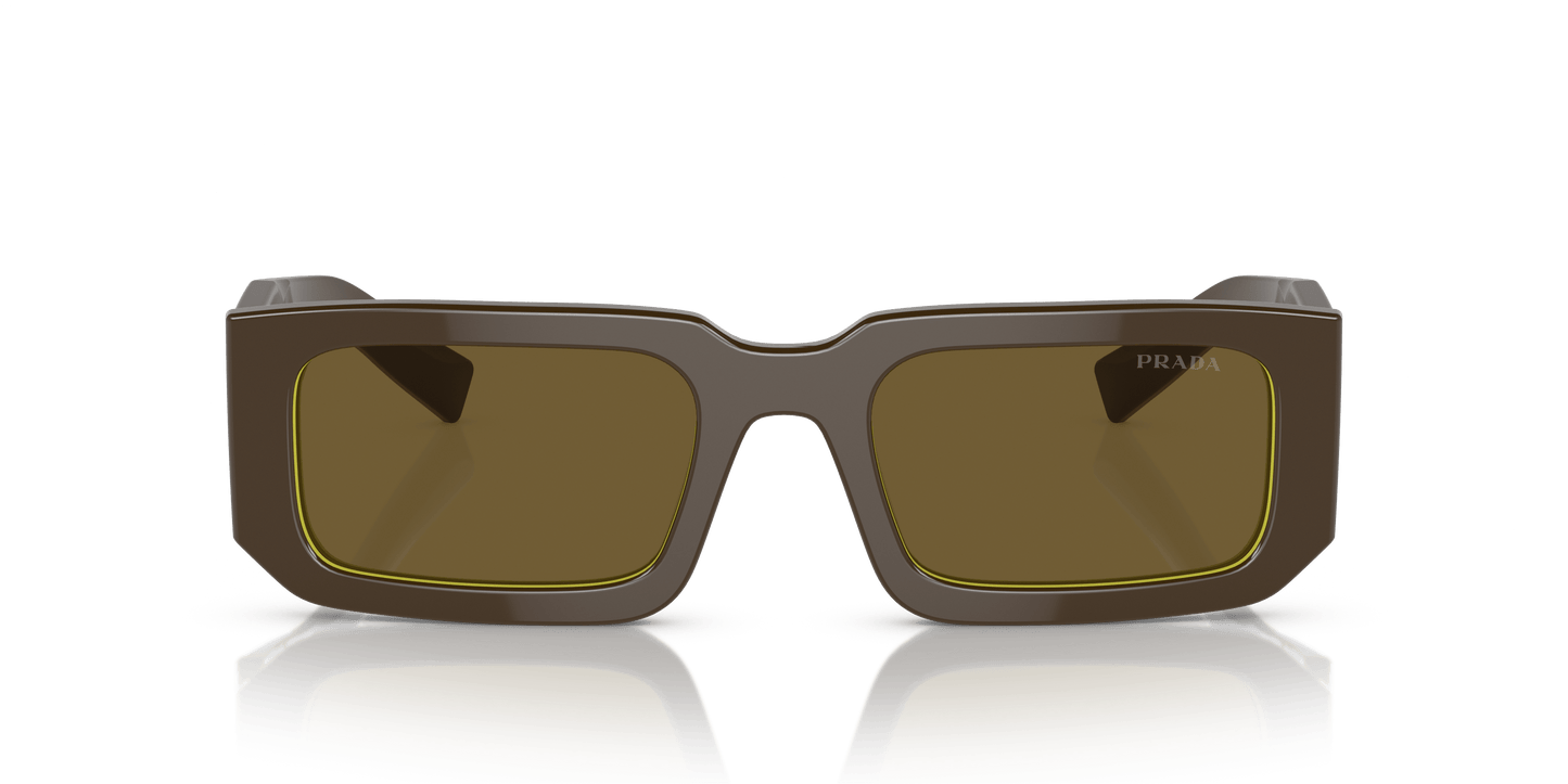 Sunglasses Prada Loden/Cedar-Dark Brown | PRADA PR 06YS Loden/Cedar-Dark Brown