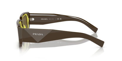 Sunglasses Prada Loden/Cedar-Dark Brown | PRADA PR 06YS Loden/Cedar-Dark Brown