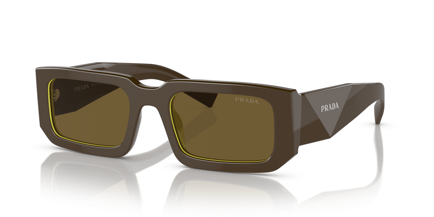 Sunglasses Prada Loden/Cedar-Dark Brown | PRADA PR 06YS Loden/Cedar-Dark Brown