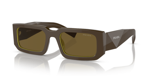 Sunglasses Prada Loden/Cedar-Dark Brown | PRADA PR 06YS Loden/Cedar-Dark Brown