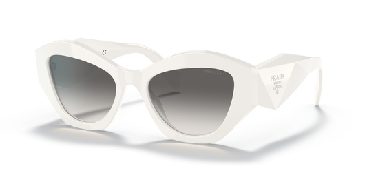 Prada Sunglasses White-Grey Gradient | PRADA PR 07YS White-Grey Gradient