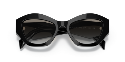 Prada Sunglasses Black-Grey Gradient | PRADA PR 07YS Black-Grey Gradient