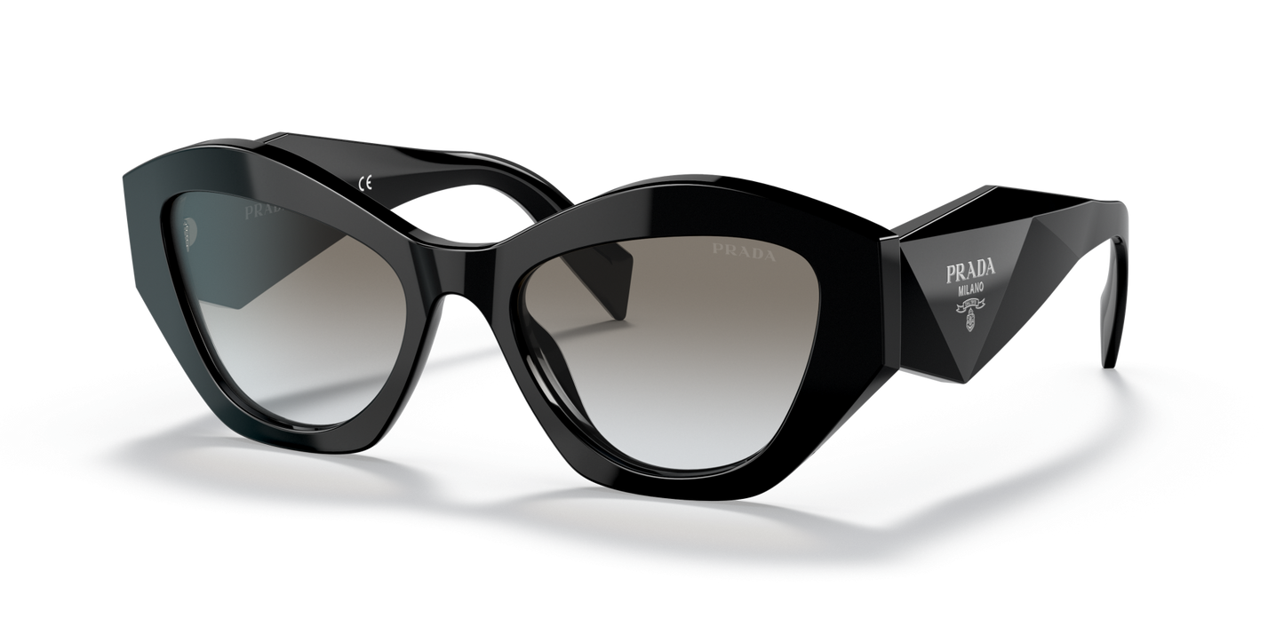 Prada Sunglasses Black-Grey Gradient | PRADA PR 07YS Black-Grey Gradient