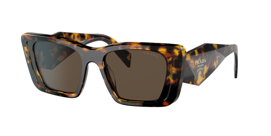 PRADA PR 08YS Havana Honey-Dark Brown Sunglasses