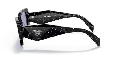 Prada Havana Sunglasses Black/White-Violet | PRADA PR 08YS Havana Black/White-Violet