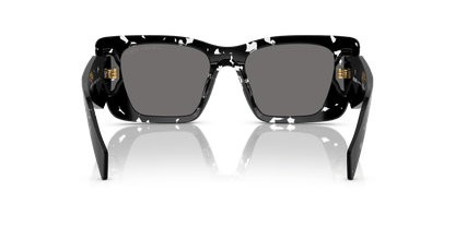 Prada Sunglasses Black Crystal Tortoise-Dark Grey Polarized | PRADA PR 08YS Black Crystal Tortoise-Dark Grey Polarized