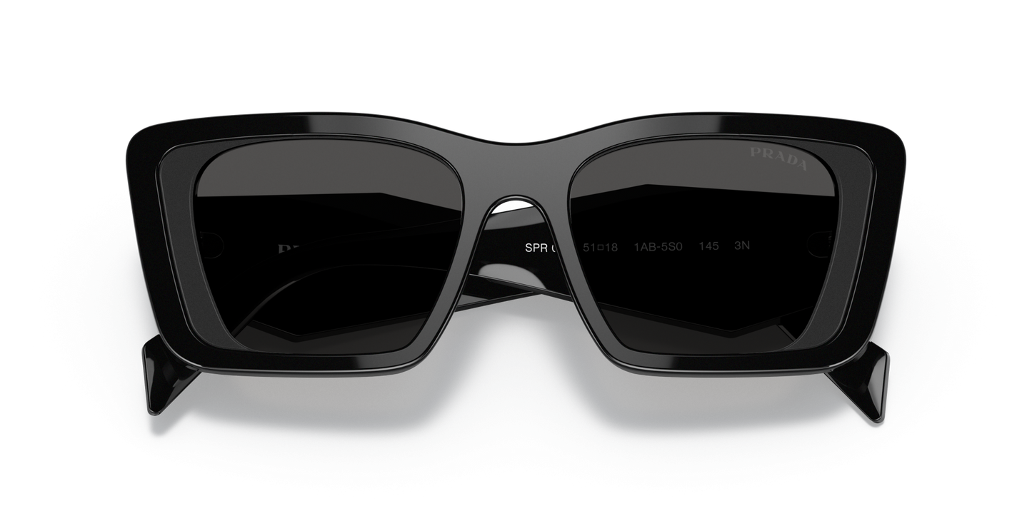 Prada Sunglasses Black-Dark Grey | PRADA PR 08YS Black-Dark Grey