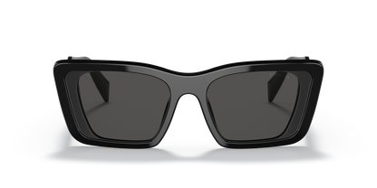 Prada Sunglasses Black-Dark Grey | PRADA PR 08YS Black-Dark Grey