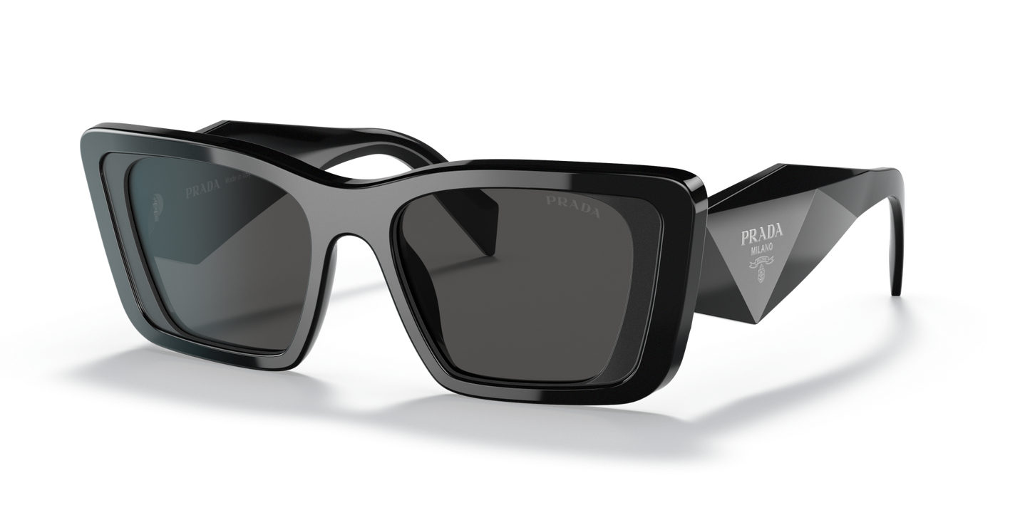 Prada Sunglasses Black-Dark Grey | PRADA PR 08YS Black-Dark Grey