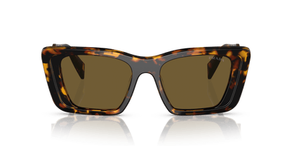 Prada Sunglasses Honey Tortoise-Dark Brown | PRADA PR 08YS Honey Tortoise-Dark Brown