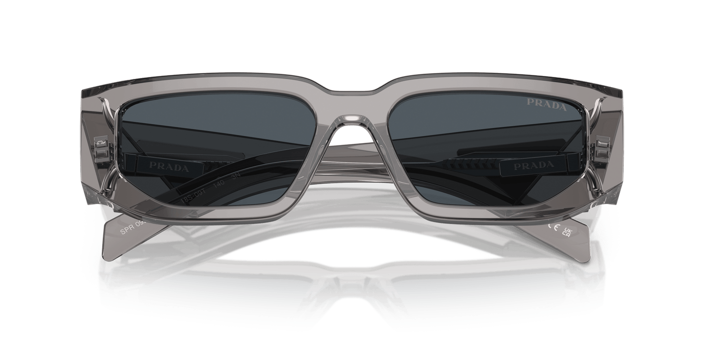 Prada Asphalt Sunglasses Transparent-Dark Grey | PRADA PR 09ZS Transparent Asphalt-Dark Grey