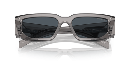 Prada Asphalt Sunglasses Transparent-Dark Grey | PRADA PR 09ZS Transparent Asphalt-Dark Grey
