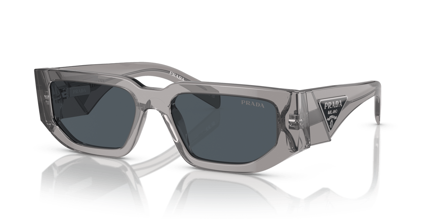 Prada Asphalt Sunglasses Transparent-Dark Grey | PRADA PR 09ZS Transparent Asphalt-Dark Grey