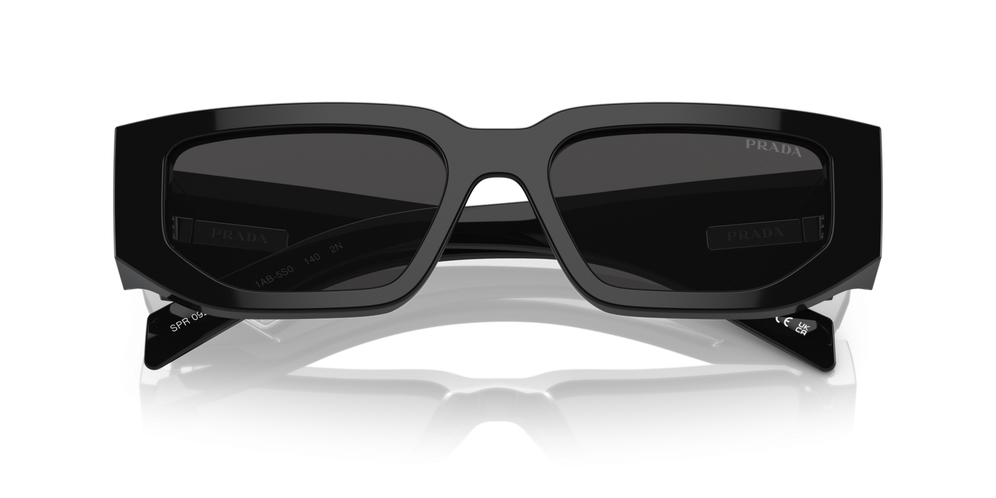 Prada Sunglasses Black-Dark Grey | PRADA PR 09ZS Black-Dark Grey
