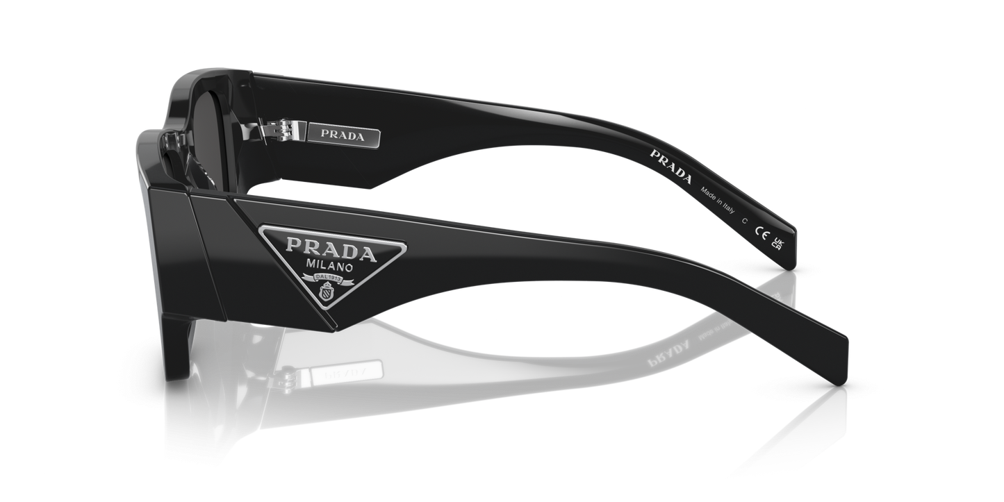 Prada Sunglasses Black-Dark Grey | Prada PR 10ZS Black-Dark Grey