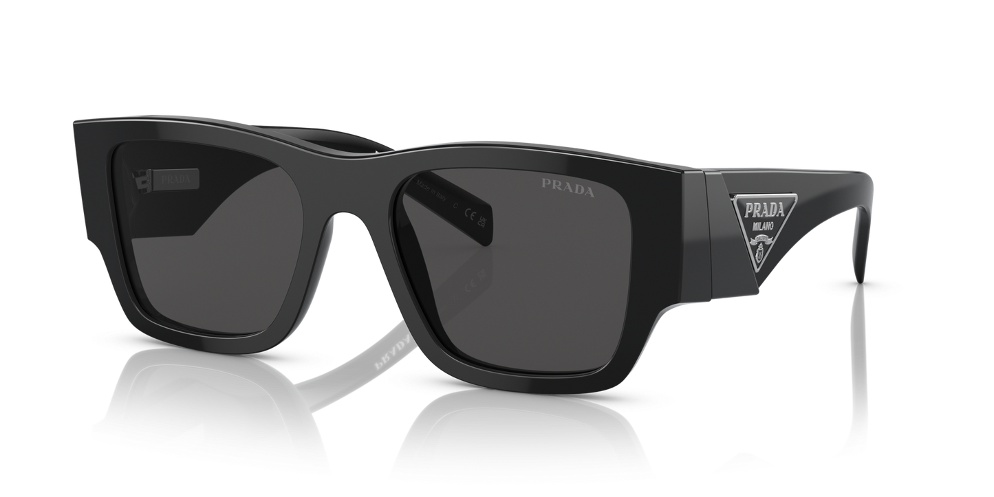 Prada Sunglasses Black-Dark Grey | Prada PR 10ZS Black-Dark Grey