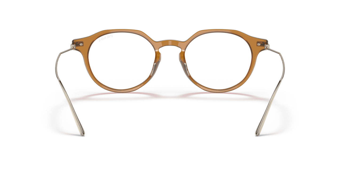 Prada PR 12YS Opal Honey-Clear Blue Light Filter