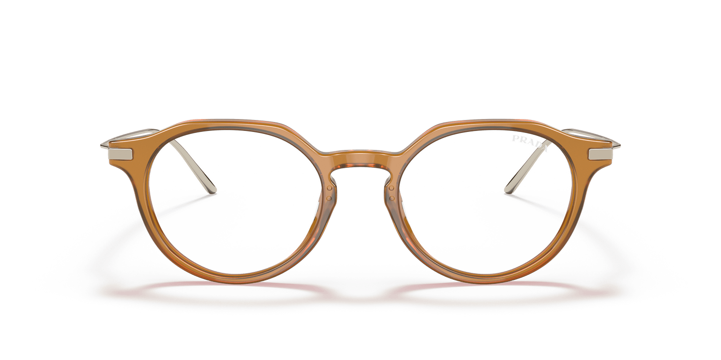 Prada PR 12YS Opal Honey-Clear Blue Light Filter