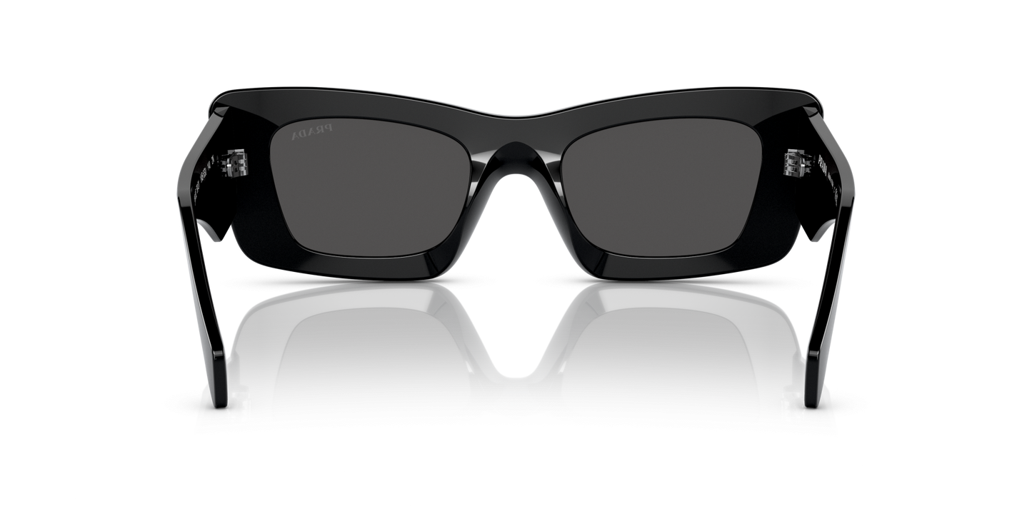 Prada Sunglasses Black-Dark Grey | PRADA PR 13ZS Black-Dark Grey