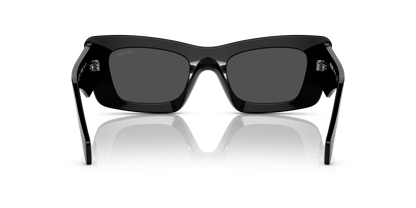 Prada Sunglasses Black-Dark Grey | PRADA PR 13ZS Black-Dark Grey