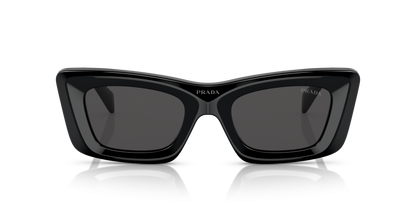 Prada Sunglasses Black-Dark Grey | PRADA PR 13ZS Black-Dark Grey