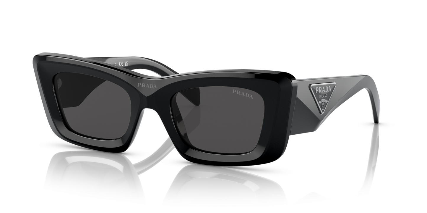 Prada Sunglasses Black-Dark Grey | PRADA PR 13ZS Black-Dark Grey