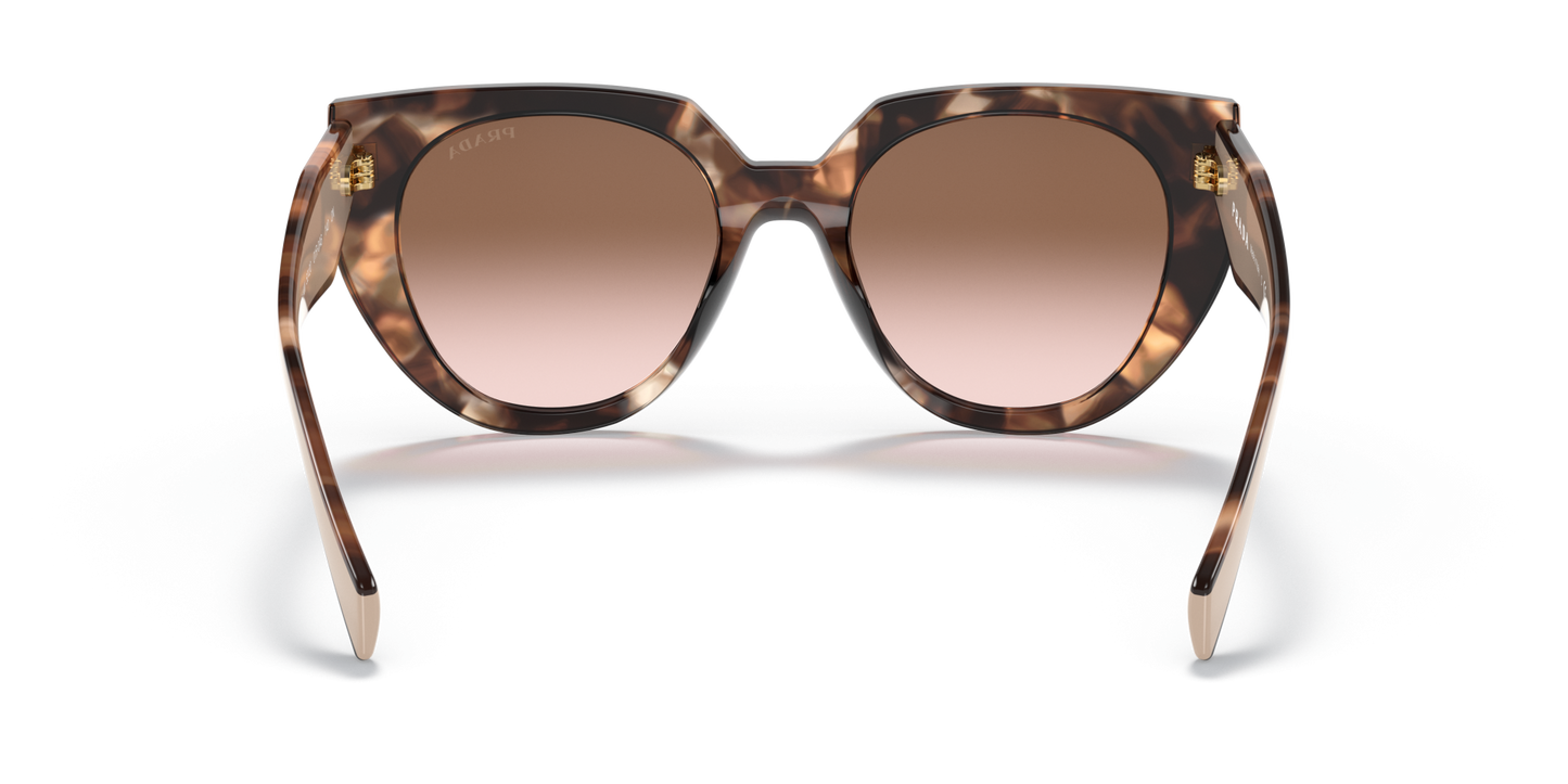 Prada Sunglasses Caramel Tortoise/Powder-Brown Gradient | PRADA PR 14WS Caramel Tortoise/Powder-Brown Gradient