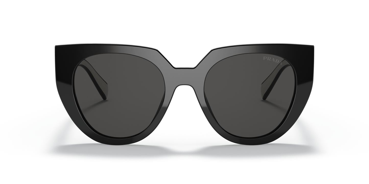 Prada Sunglasses Black/Talc-Dark Grey | PRADA PR 14WS Black/Talc-Dark Grey