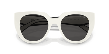 משקפי שמש פראדה טלק-אפור כהה | PRADA PR 14WS Talc-Dark Grey