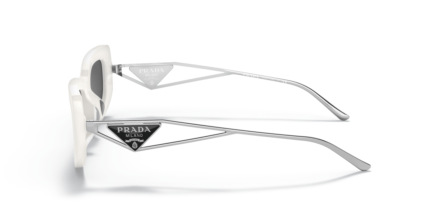 Prada Sunglasses Talc-Dark Grey | PRADA PR 14YS Talc-Dark Grey