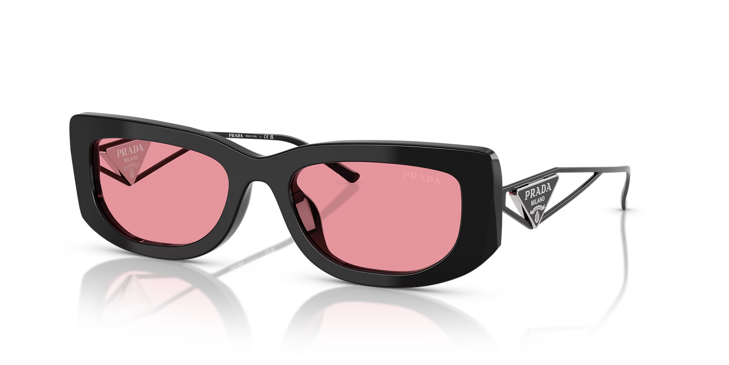 משקפי שמש פראדה שחור-ורוד | Prada PR 14YS Black-Pink