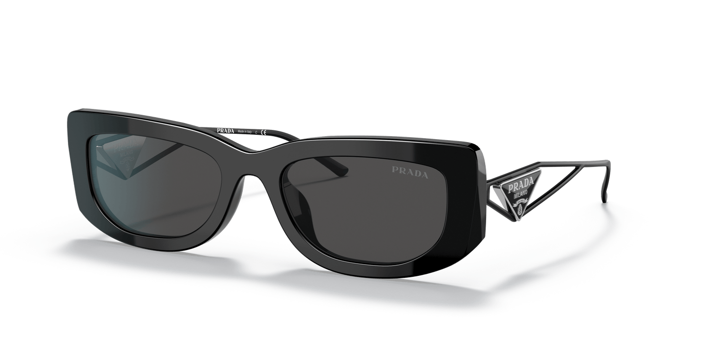 Prada Sunglasses Black-Dark Grey | PRADA PR 14YS Black-Dark Grey