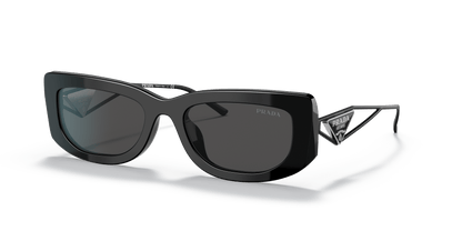 Prada Sunglasses Black-Dark Grey | PRADA PR 14YS Black-Dark Grey
