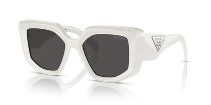 משקפי שמש פראדה טלק-אפור כהה | PRADA PR 14ZS Talc-Dark Grey