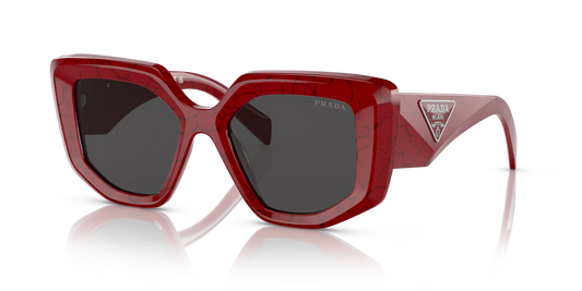 Prada PR 14ZS Red-Grey Sunglasses
