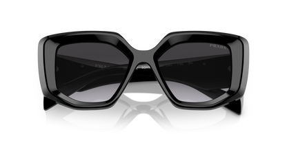 Prada Sunglasses Black-Grey Gradient | PRADA PR 14ZS Black-Grey Gradient