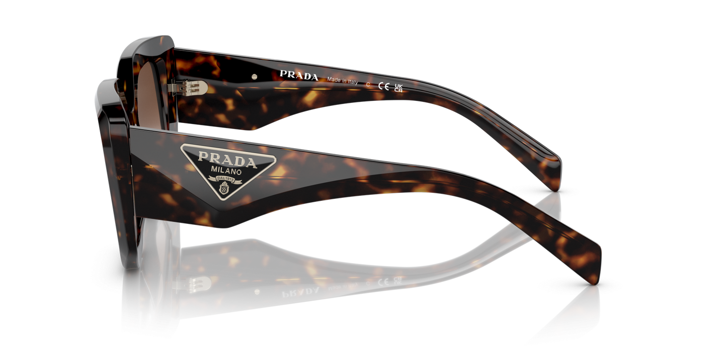Prada Sunglasses Tortoise-Brown Gradient | PRADA PR 14ZS Tortoise-Brown Gradient