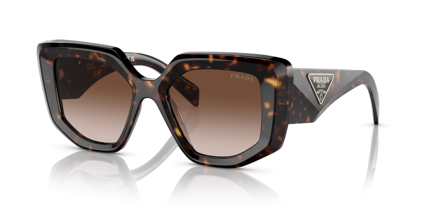 Prada Sunglasses Tortoise-Brown Gradient | PRADA PR 14ZS Tortoise-Brown Gradient