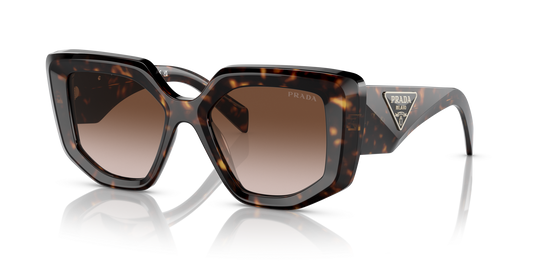 Prada Sunglasses Tortoise-Brown Gradient | PRADA PR 14ZS Tortoise-Brown Gradient